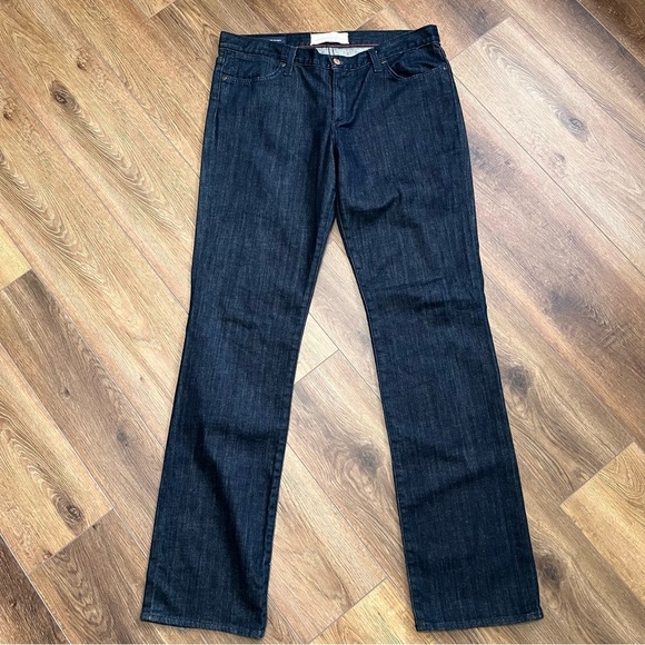 Paper Denim & Cloth Jeans Womens Size 32 Sienna Low Rise Straight  Dark Wash - Picture 3 of 12